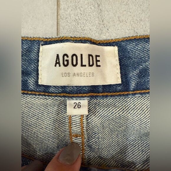 AGOLDE Pieced 90s Pinch Waist Pants Size 26 - Picture 3 of 5